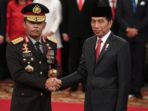 Presiden Joko Widodo Ucapkan selamat pada Kapolri baru Idham Aziz